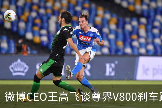 微博CEO王高飞谈尊界V800刹车踏板问题，支持暂停交付查明情况